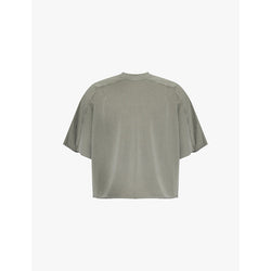  Entire Studios Darted raw-edge organic-cotton T-shirt