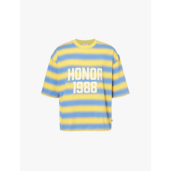  Honor The Gift 1988 Box Stripe relaxed-fit cotton-jersey T-shirt