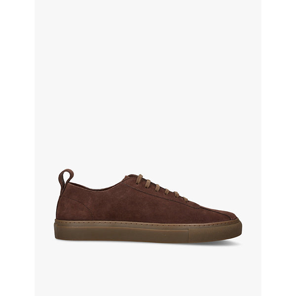 Grenson Sneaker 1 U suede low-top tennis shoes