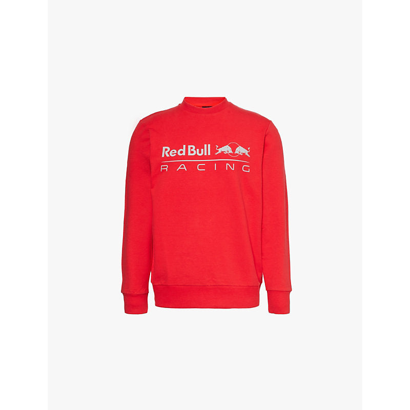  Red Bull Racing X Pepe Jeans Logo-print long-sleeve cotton-jersey T-shirt