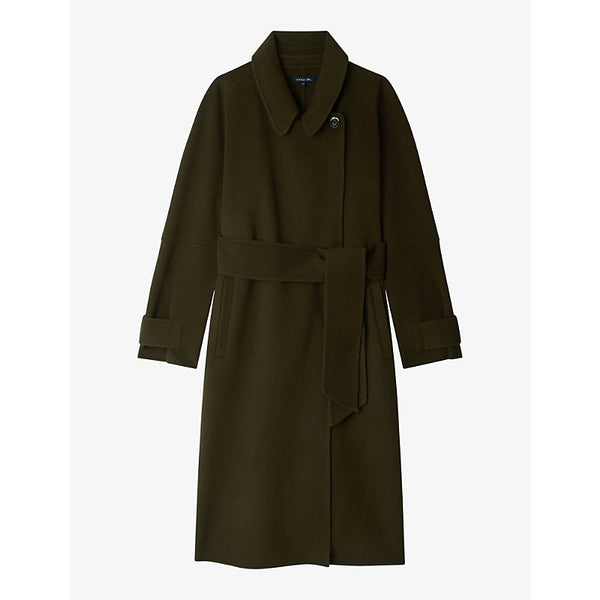  Soeur Chambery oversized wool-blend coat