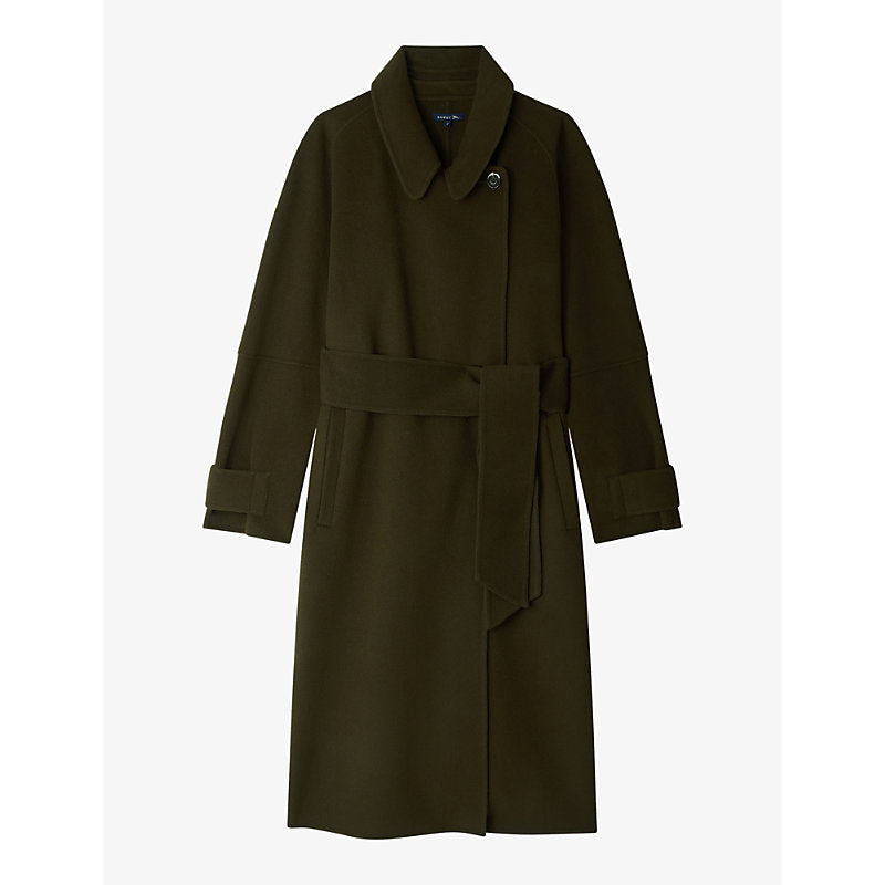  Soeur Chambery oversized wool-blend coat