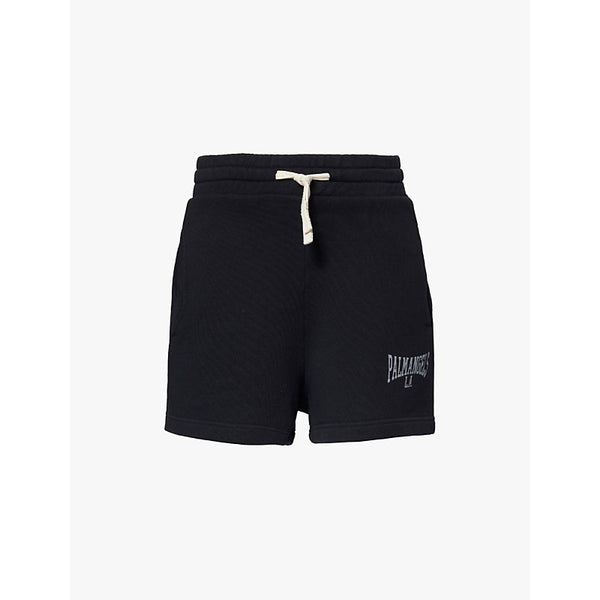  Palm Angels College branded cotton-jersey shorts