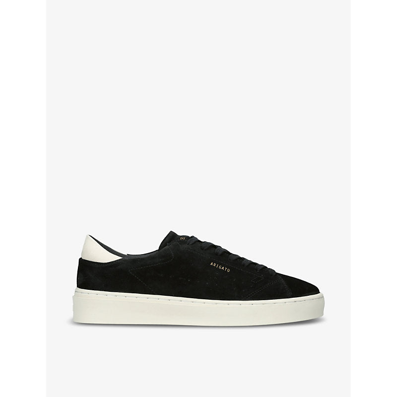 Axel Arigato Court logo-embossed suede low-top trainers | Axel Arigato