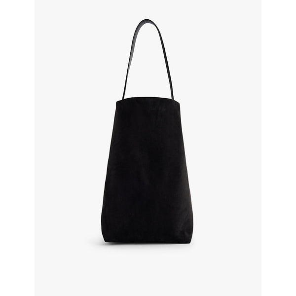 The Row Park large suede tote bag