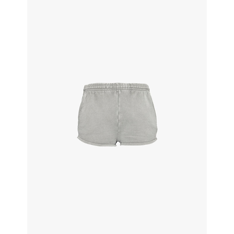 Womens Entire Studios Miro high-rise cotton-jersey shorts