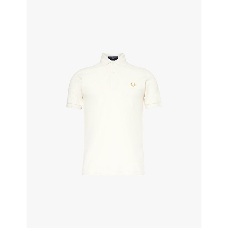  Fred Perry The Original brand-embroidery regular-fit cotton-piqué polo shirt