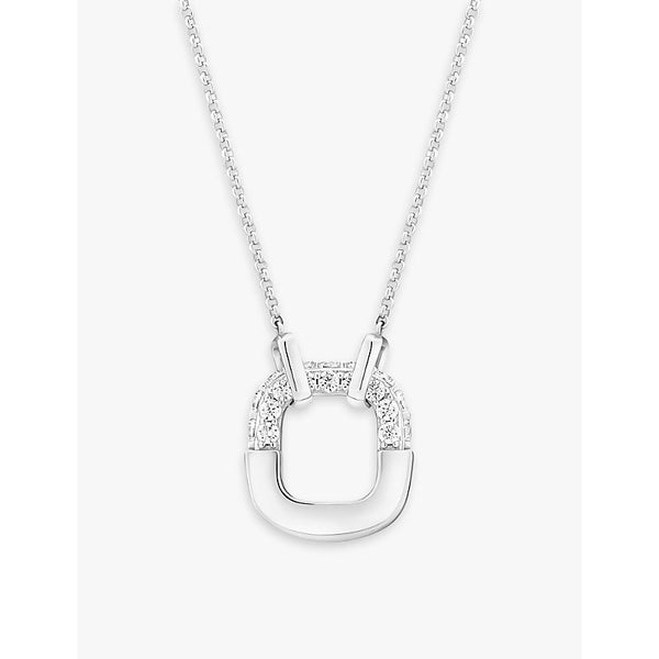 Sif Jakobs Maratea sterling-silver and zirconia pendant necklace