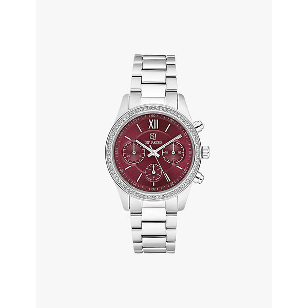 Sif Jakobs SJ-W2406-CZ Domenica stainless-steel and zirconia quartz watch