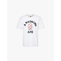  A Bathing Ape I Love Bape College graphic-print cotton-jersey T-shirt