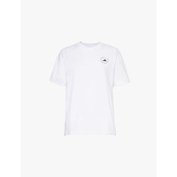  Adidas By Stella Mccartney Logo-print short-sleeve jersey T-shirt