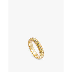 Astley Clarke Aurora Eternity 18ct yellow gold-plated vermeil sterling-silver ring