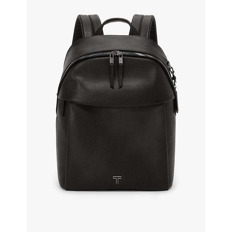  Tumi Holland brand-plaque leather backpack