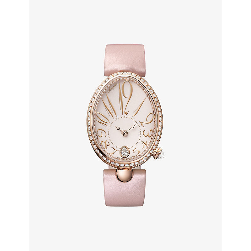 Breguet 8918BR2C364D00D Reine de Naples 18ct rose-gold, 0.94ct brilliant-cut diamond automatic watch