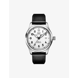 Iwc Schaffhausen IW328207 Pilot's Watch Mark XX stainless-steel and leather automatic watch