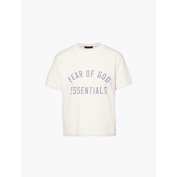 Fear Of God Essentials Tri-blend round-neck cotton-blend T-shirt