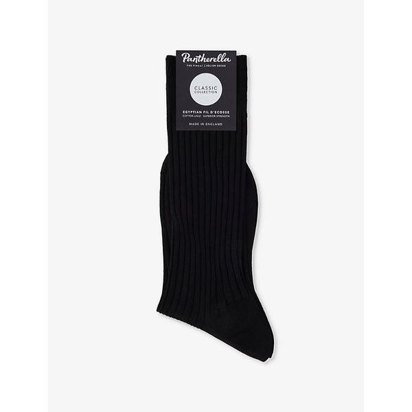 Pantherella Danvers branded cotton-blend socks