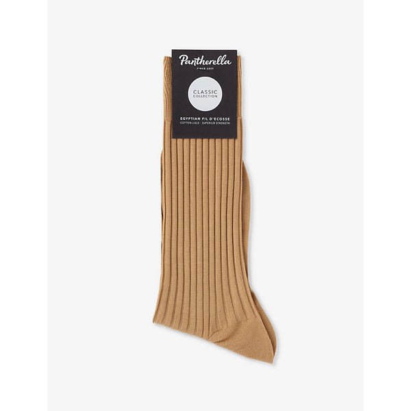 Pantherella Danvers branded cotton-blend socks