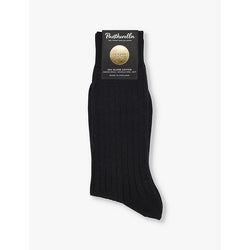  Pantherella Pembrey branded cotton-blend socks