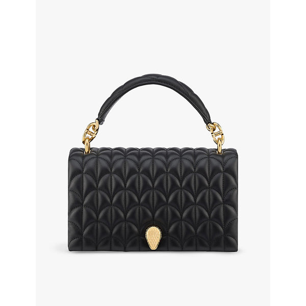 Bvlgari Serpenti Sugarloaf leather shoulder bag