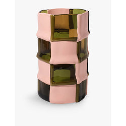 Corsi Design Lezioni Bamboo resin vase 28cm