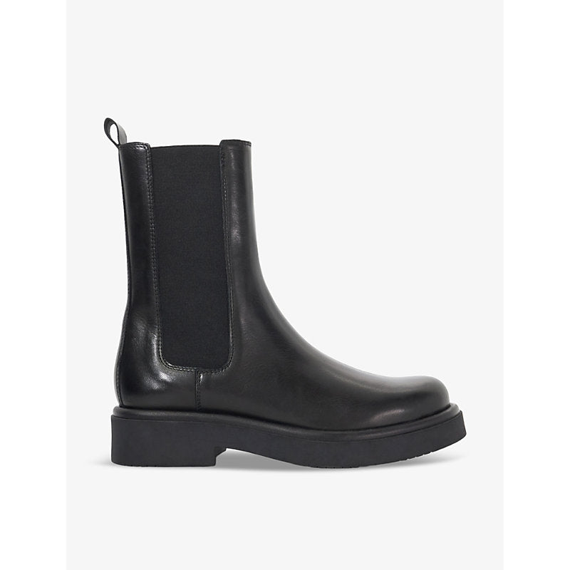  Dune Palmo chunky-sole flat leather Chelsea boots