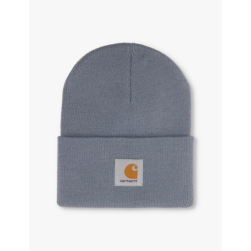  Carhartt Wip Acrylic Watch brand-appliqué knitted beanie hat