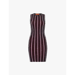 Missoni Slim-fit striped woven mini dress | MISSONI