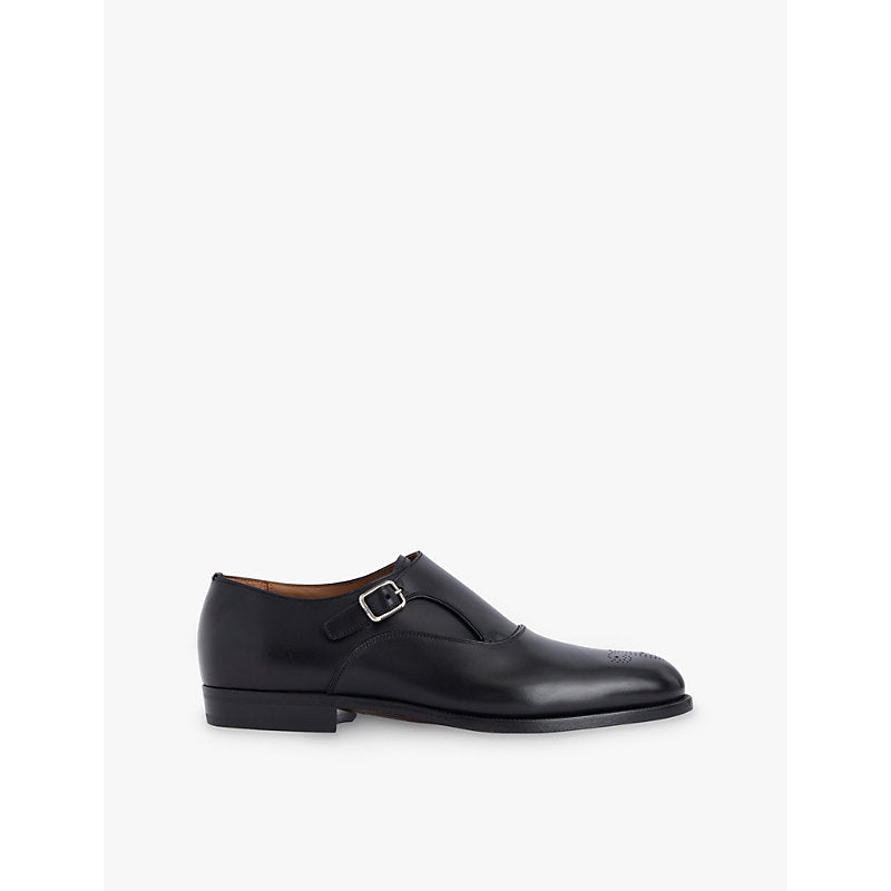 Dunhill Mount Single Monk leather brogues