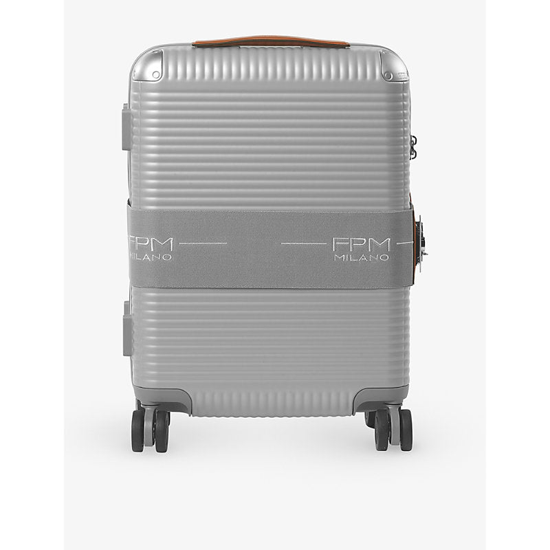 Fpm - Fabbrica Pelletterie Milano Bank Spinner aluminium suitcase 55cm | Fpm - Fabbrica Pelletterie Milano