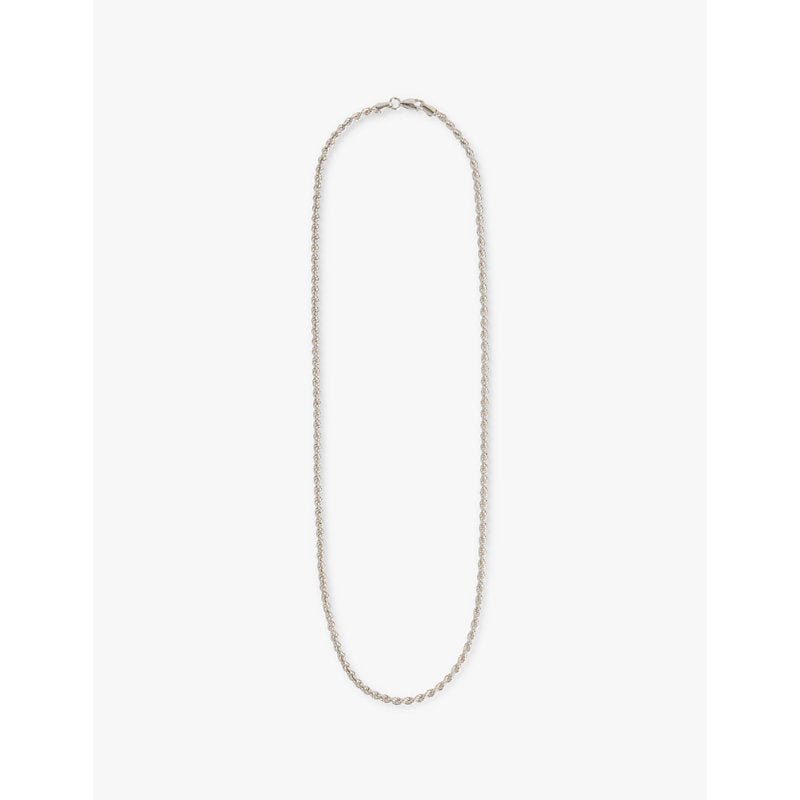  886 The Royal Mint 886 sterling-silver rope chain necklace