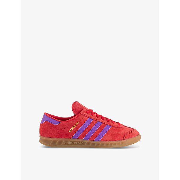 Adidas Hamburg suede low-top trainers