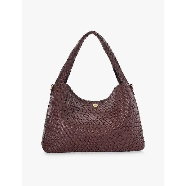 Dune Deliberate woven shoulder bag