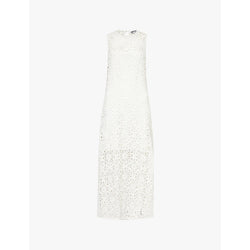 Amy Lynn Sorrento crochet-pattern cotton maxi dress | AMY LYNN