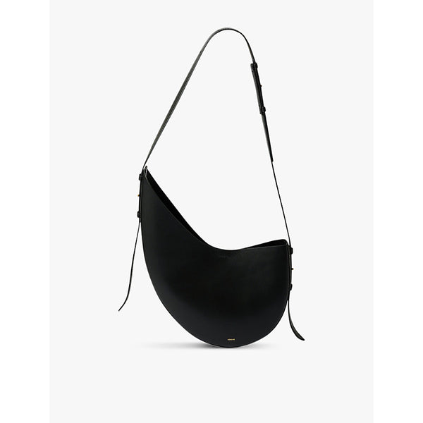 Soeur Winona logo-embossed leather shoulder bag