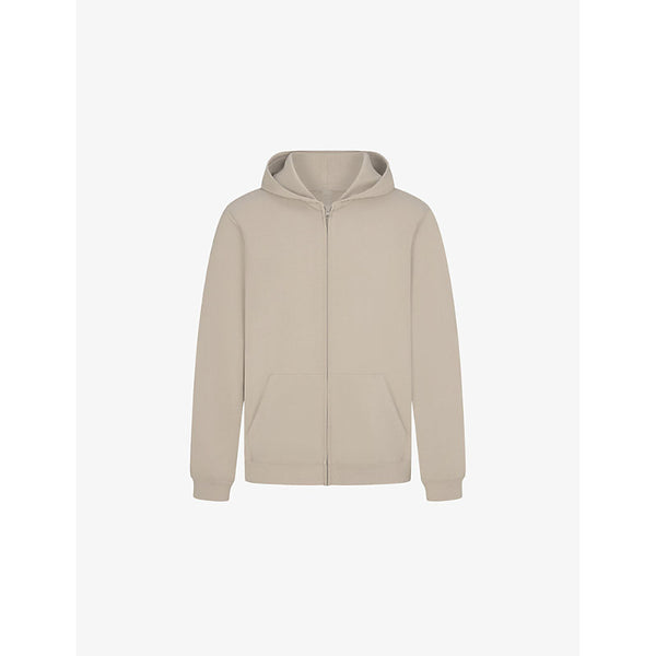 Skims Lounge zip-up jersey hoody