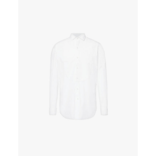 Polo Ralph Lauren Dress bib-front cotton-poplin shirt