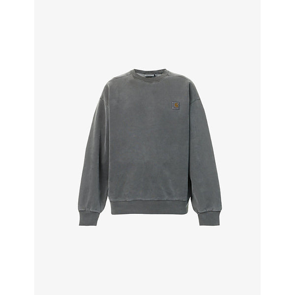 Carhartt WIP Vista logo-patch cotton jumper