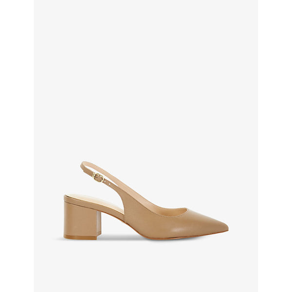 Dune Compelled pointed-toe leather courts | Dune