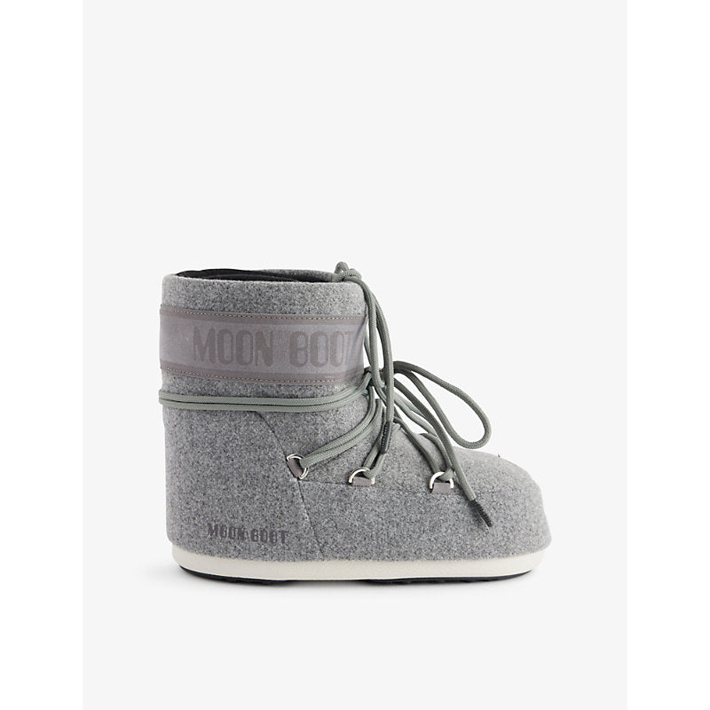 Moon Boot Icon Low lace-up felt snow boots | Moon Boot