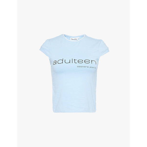 Sisters & Seekers Adulteen Baby round-neck stretch-cotton T-shirt