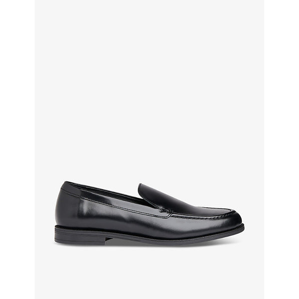 Whistles Jovie slip-on flat leather loafers