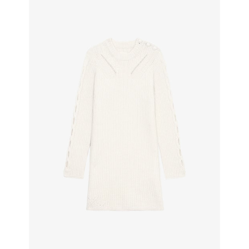 Zadig&Voltaire Alky knitted wool mini dress | ZADIG&VOLTAIRE