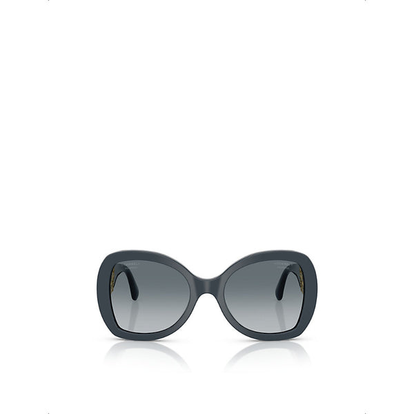 Chanel CH5531 Butterfly-Frame Acetate Sunglasses