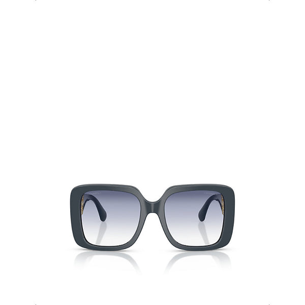 Chanel CH5532 Square-Frame Acetate Sunglasses