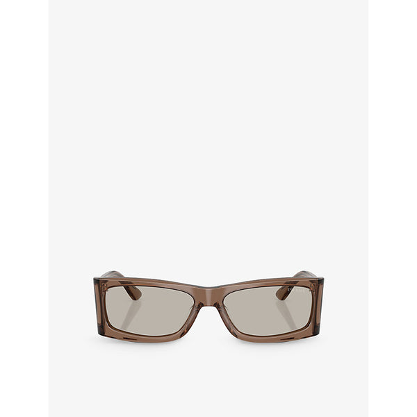 Prada PR B03S rectangle-frame acetate sunglasses