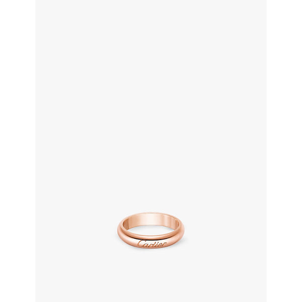 C de Cartier 18ct rose-gold ring