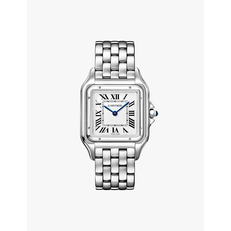 CRWSPN0011 Panthère de Cartier Large steel quartz watch