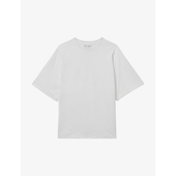 Reiss x 100 Ciels Spencer round-neck oversized cotton-jersey T-shirt