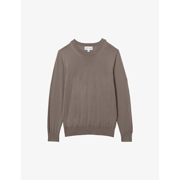 Reiss x 100 Ciels Noble crewneck wool knitted jumper